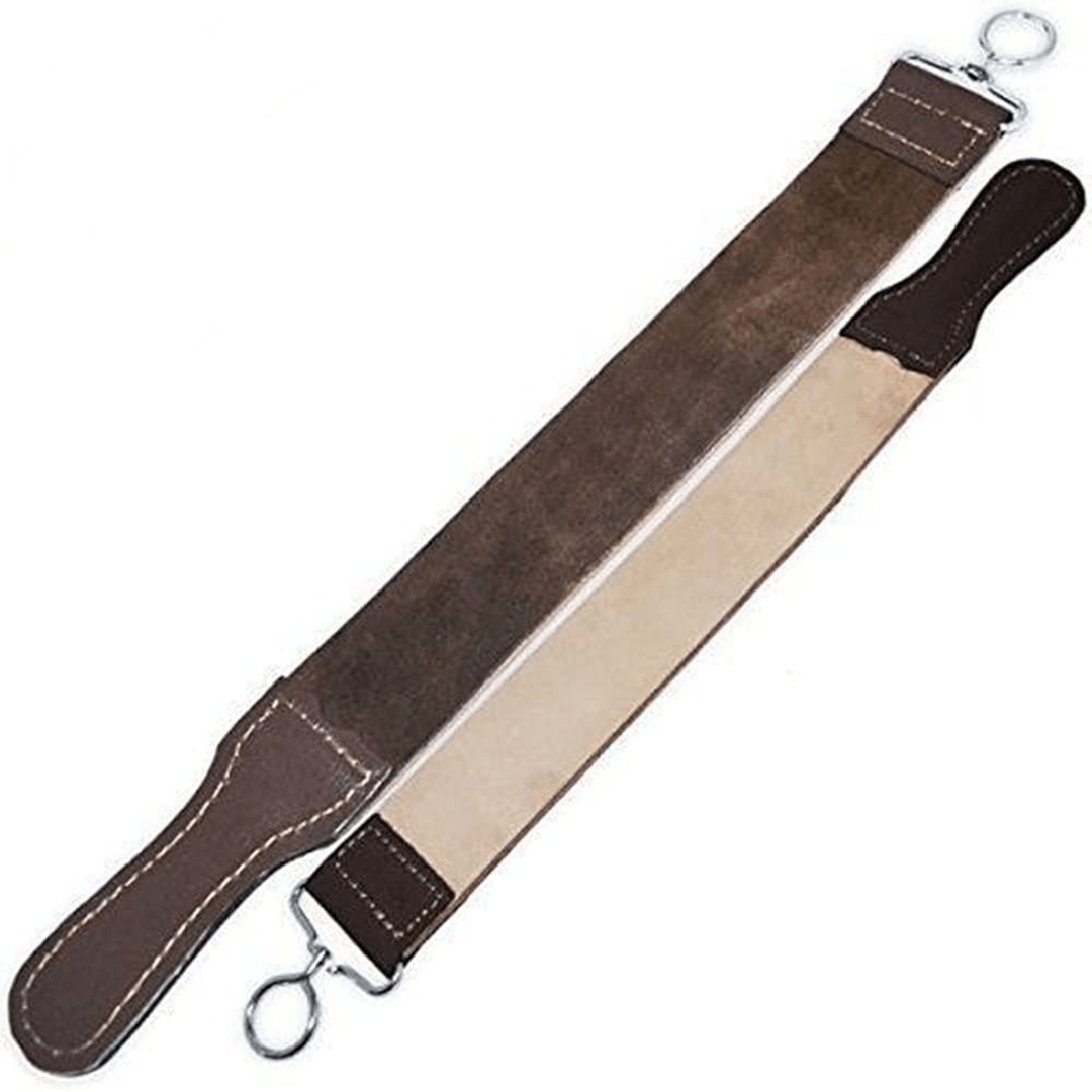 Leather Razor Strops Leather Strop for Straight Razor Sharpening and  Smoothing Double Sided Leather Strop